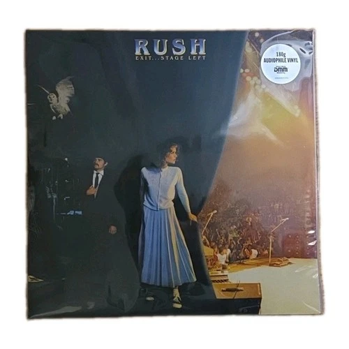 RUSH EXIT STAGE LEFT - 180-GRAM VINYL 2-LP SET " NEW, SEALED "