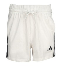 Adidas Women Essential 3S Stripe Pants Training White GYM Run Jersey Pant JD0910