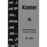 Kramer KL300 Schlepper Viertakt 2-Zylinder Dieselmotor Gebrauchsanleitung