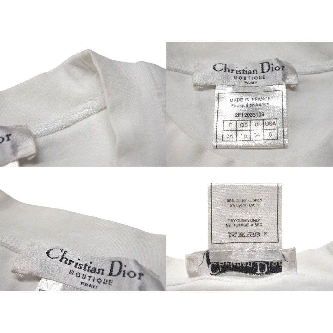 Christian Dior ロゴプリントキャミソール Christian Dior ロゴプリントキャミソール Christian Dior