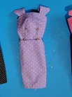 Barbie Sheath/Dress With Gold Buttons, Handmade, Vintage Look