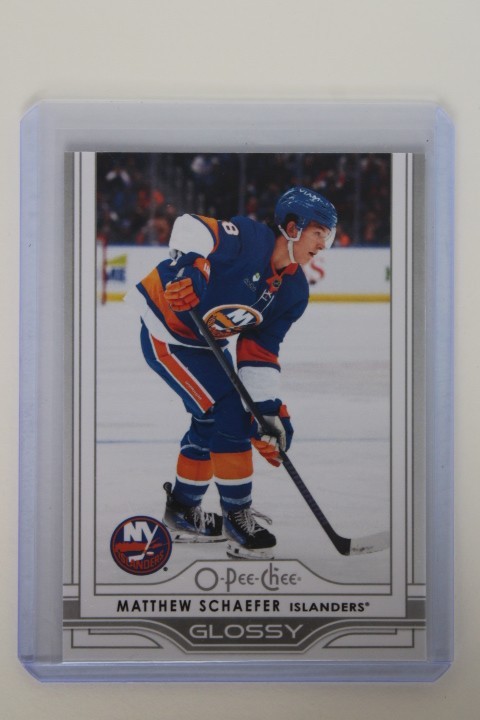 2025-26 Upper Deck Series 2 - O-Pee-Chee Glossy Matthew Schaefer #OG-28 (RC)