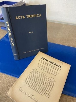 Konvolut - Acta Tropica. Vol. 5 - Zeitschrift für Tropenwissenschaften und Trope