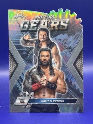 2025 Topps Chrome WWE Shifting Gears #SG-RN Roman Reigns Wrestling Card