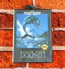 Ecco the Dolphin (Sega Genesis, 1992) No manual, TESTED WORKING!
