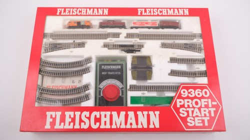 Fleischmann N 9360 Professional Starter Set with MSF Transformer 6735