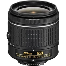 Nikon AF-P DX NIKKOR 18-55mm f/3.5-5.6G Lens for Nikon DSLR Cameras