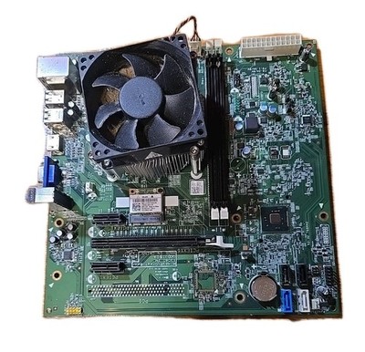 Dell E145483 Motherboard w/ CPU Cooler DDR3 HDMI VGA USB 3.0 Tested POST