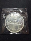 1954 Canadian Silver Dollar Coin - uncirculated