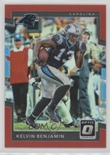2017 Donruss Optic Red Prizm 18/99 Kelvin Benjamin #32 fm0