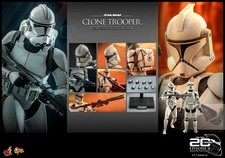 NEW Hot Toys Star Wars Clone Trooper 1/6 Scale Action Figure - MMS647