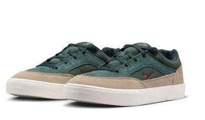 Nike SB Malor Seaweed Green Burgundy Mens Skate Shoes Size 10.5 FV6064-300 New