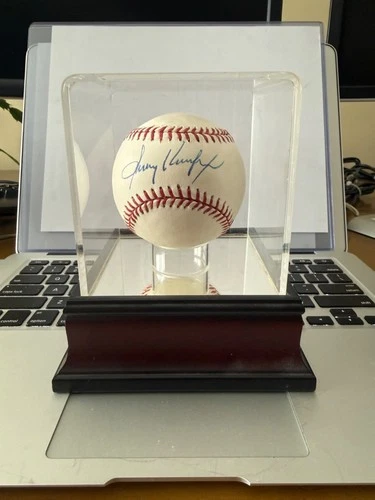 Sandy Koufax Autographed Baseball JSA Certified w/ Display Case