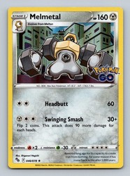 Melmetal 046/078 Holo Rare Pokémon GO