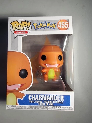 Funko Pop! Games Pokémon Charmander #455 Vinyl Figure W/Protector