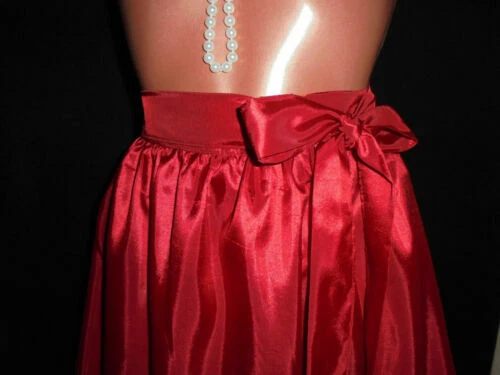 Rote dirndlschürzen für Damen