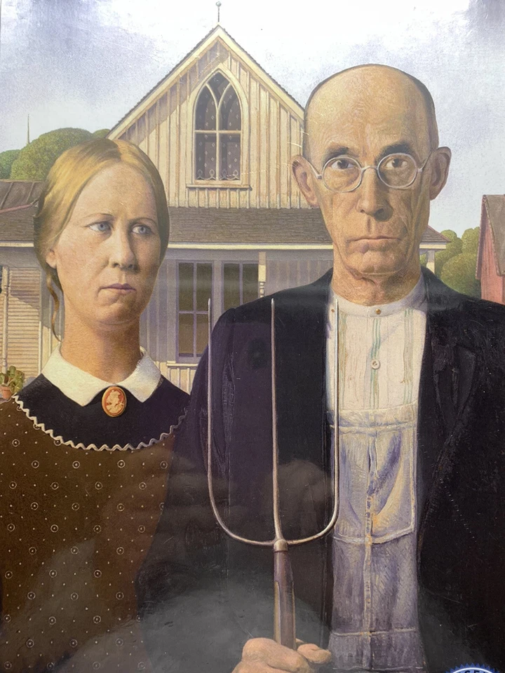 1000 Piece Puzzle by Eurographics American Gothic Art by Grant Wood 2021 - Image 2 of 4