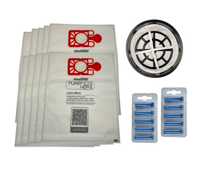 For Numatic Henry Cloth Tritex 12'' Filter + 10x Microfibre HEPA Bags