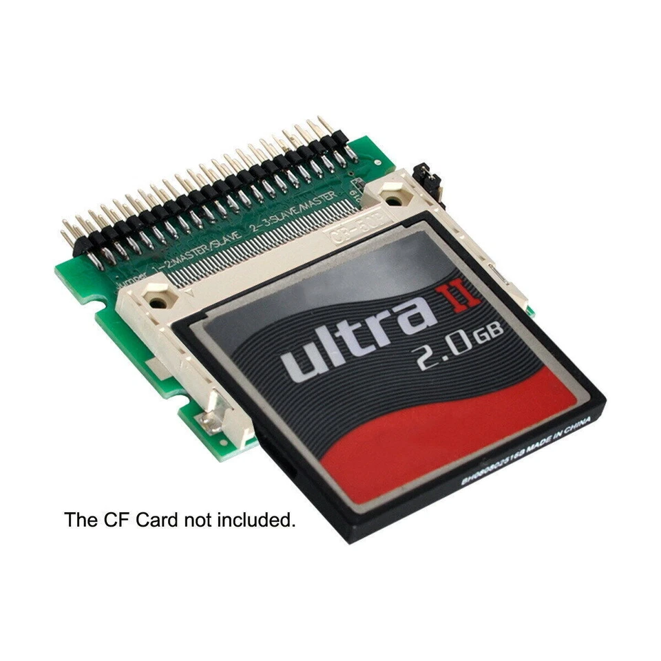 Compact Flash CF Merory Card to Laptop 2.5" 44 pins Male IDE Hard Disk Drive HDD - Image 4 of 4