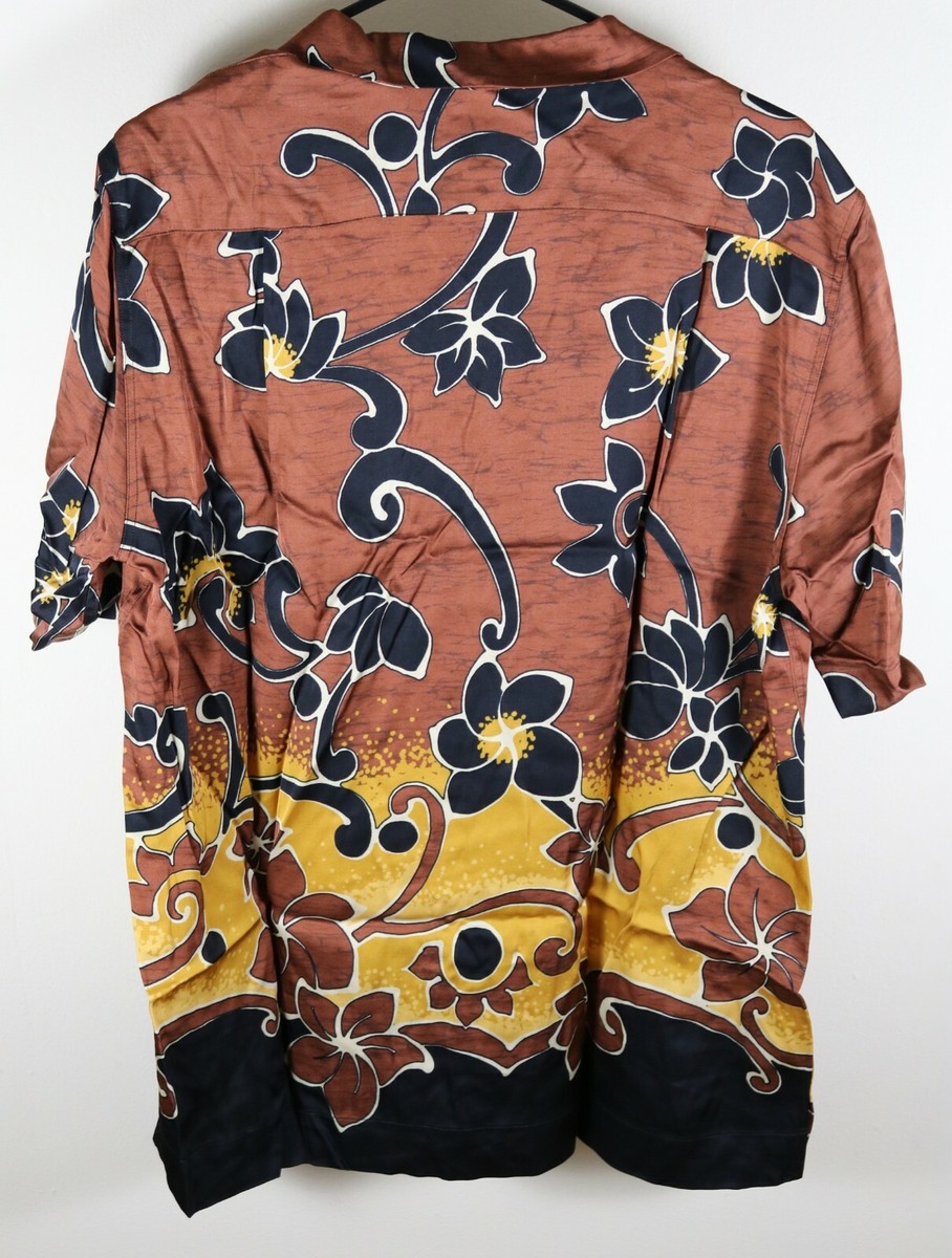 Dries Van Noten floral Carltone Viscose Shirt Size 46 48