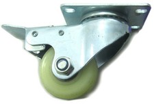4/pk 2.5" heavy duty ball-bearing swivel casters/wheel w/ brake STEEL MOUNTPLATE