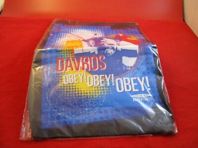 Doctor Who Adventures Promotional ''Davros Obey! Obey! Obey'' Promo Drawstring Bag