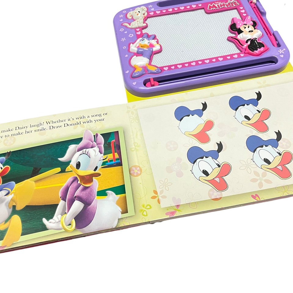 Minnie Mouse & Daisy Duck Storybook and Drawing Board Disney