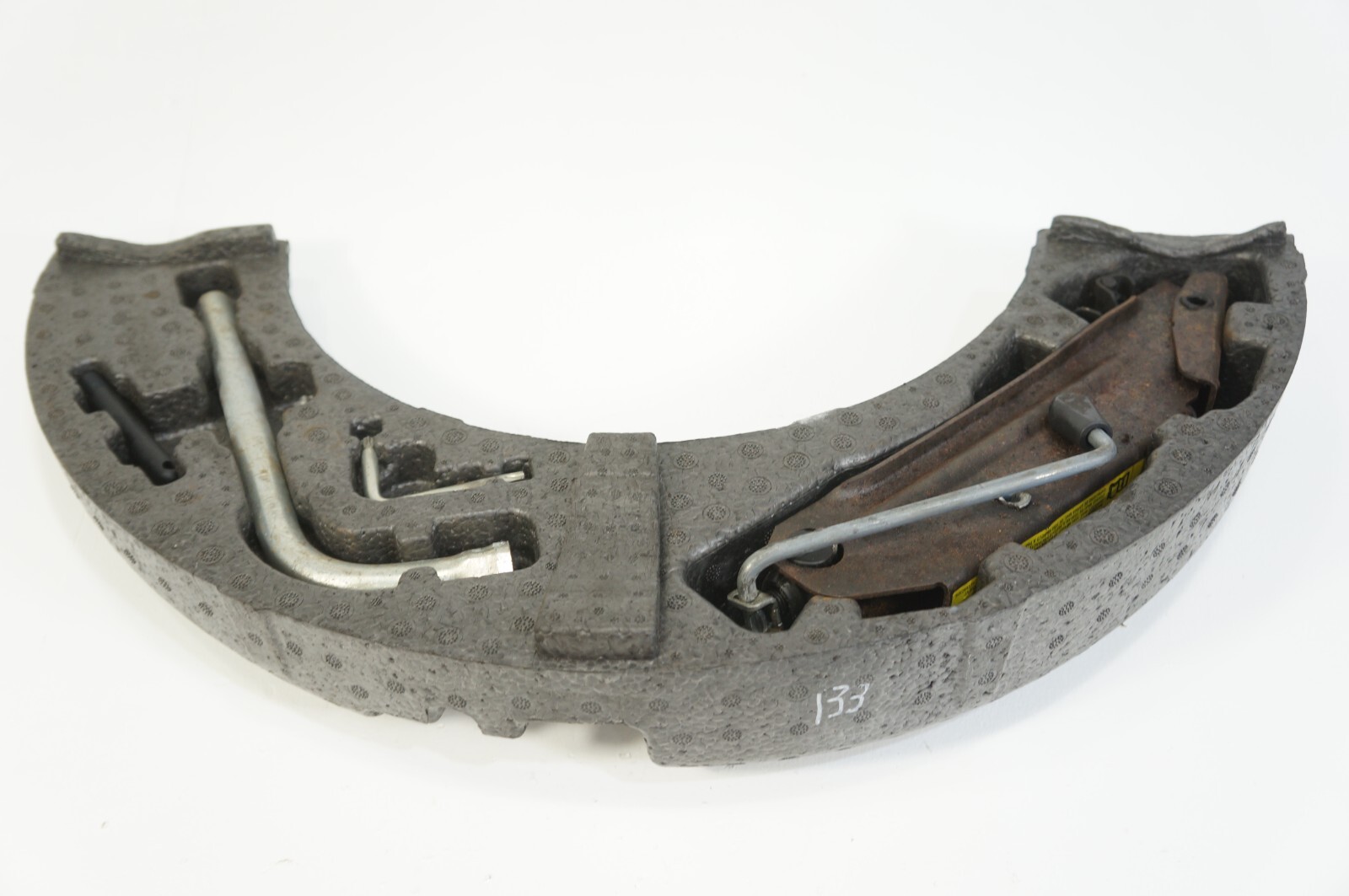 Oem 03-2012 Bentley Flying Spur GT Spare Tire Jack Tool Carrier Trunk Tools Kit