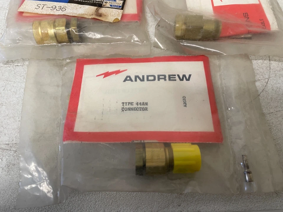 Lot of 5 Andrew Type L44N-2, N female Connector BULLETIN  17277F - Image 2 of 4