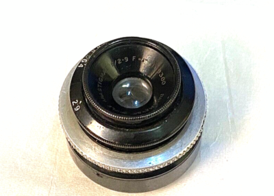 Dallmeyer Triple Anastigmat f/2.9 1 Inch C Mount Movie 16mm Camera