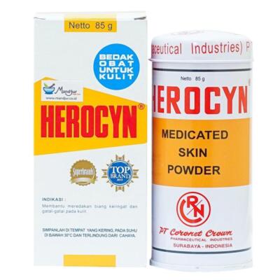 Herocyn Body Powder 85g Reduce Itchy Insect Bites [BEST SELLER]  