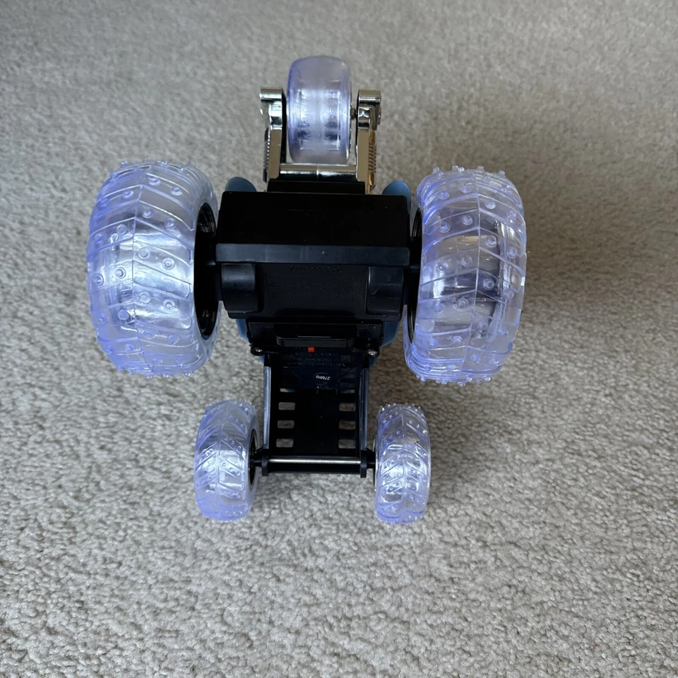 Sharper Image® Toy RC Thunder Tumbler Blue With Remote Control 360 Spinning Car - Image 3 of 3