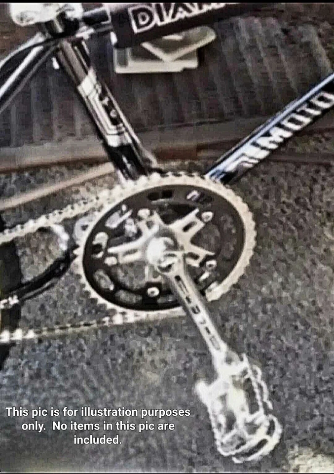 Bielas BMX Sugino Super Maxy Cross Old School Fuji Bike 4 GT Mongoose Redline CW Foto 3 de 4