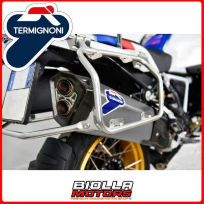 AUSPUFF TERMINIGNONI - BMW R 1250 GS 2019-2022 BW2208040ITC EDELSTAHL / TIT