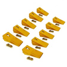 X290 Bucket Teeth/Tooth with K290S Flex Pins for Skid Steer Excavator - 10PK