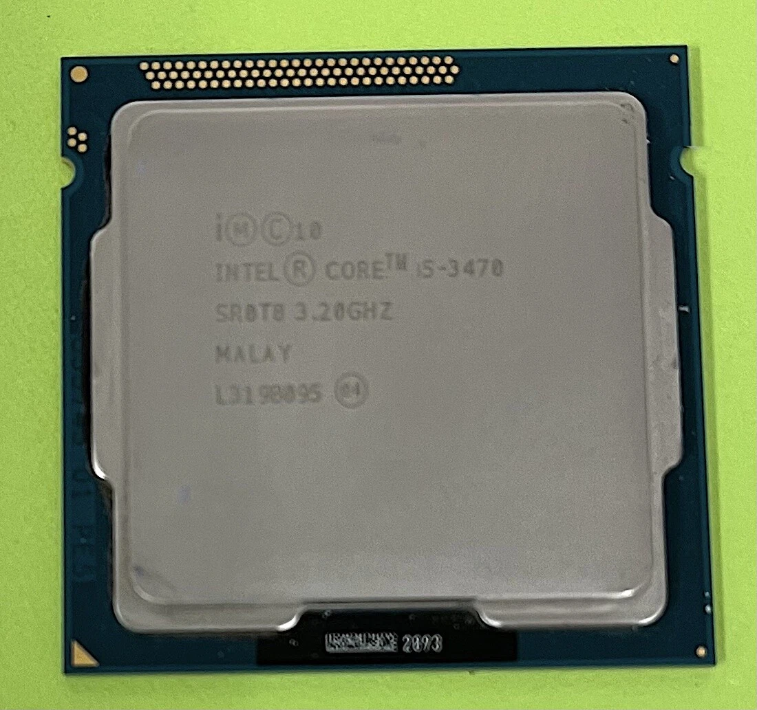 Intel Core i5-3470 Processor Model Computer Processors (CPUs) for
