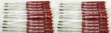 (24) Snap on Pocket Screwdriver, Flat Tip Screwdrivers, RED ~ Magnetic Tip .NEW.