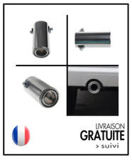 Embout Echappement bordure chromée sortie 50mm/5cm POUR RENAULT PEUGEOT Citroën