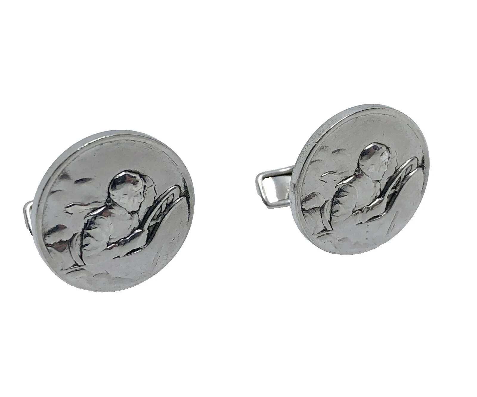 dunhill Sterling Silver Cufflinks for Men