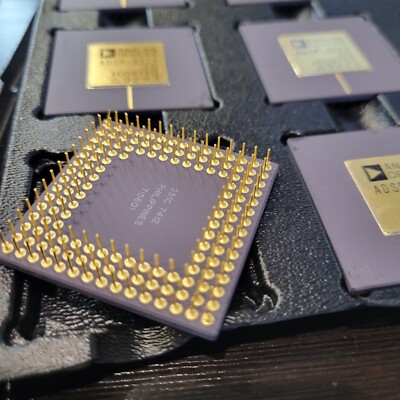 ADSP-3222 AD GOLD VINTAGE FLOATING POINT 64-Bit IEEE 144 PIN Ceramic PGA NEW $75