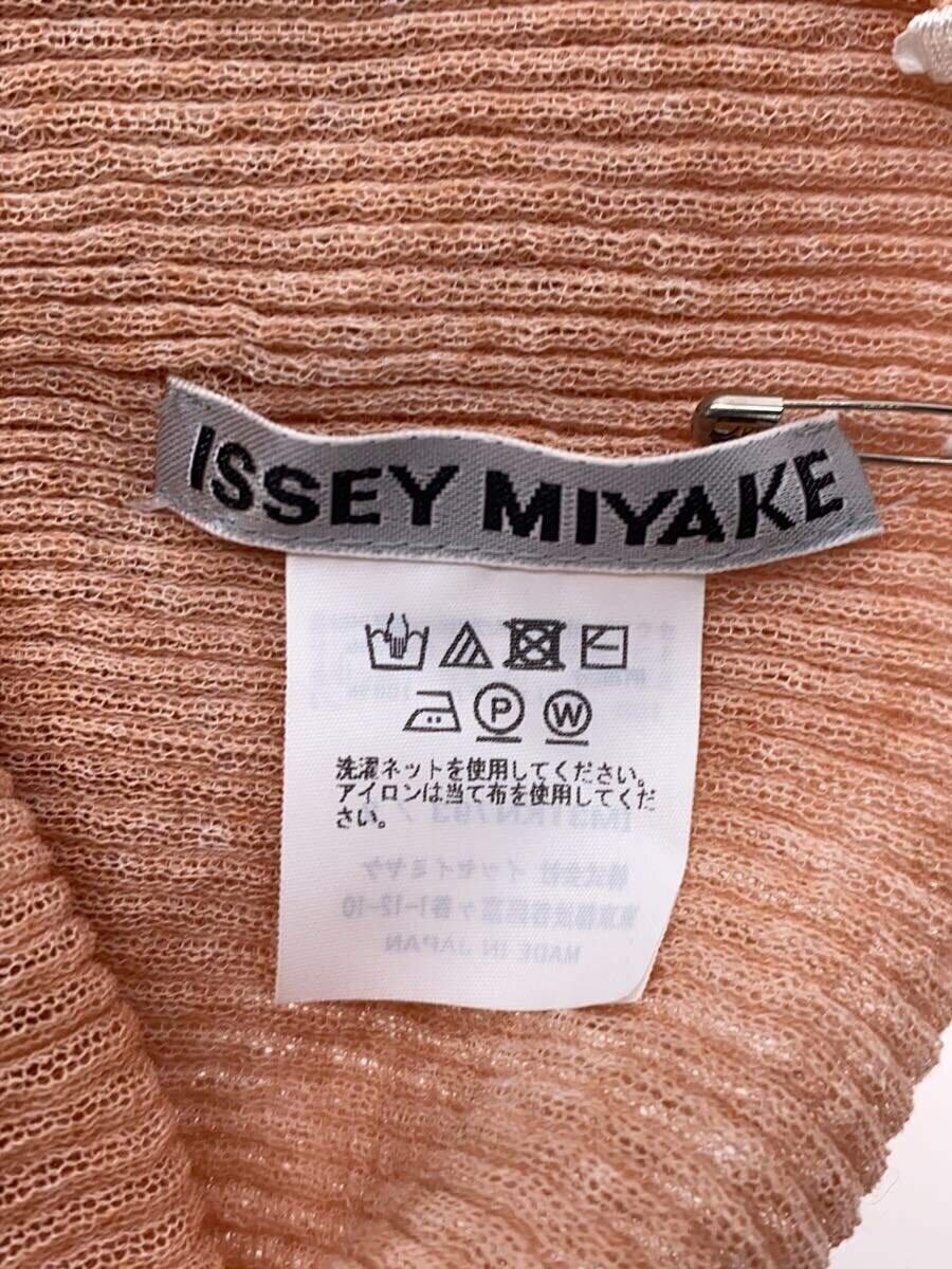 ISSEY MIYAKE◆カットソー/--/ポリエステル/無地/im31kn793 ISSEY MIYAKE ◇ Cut and sew / - / Polyester / Solid color