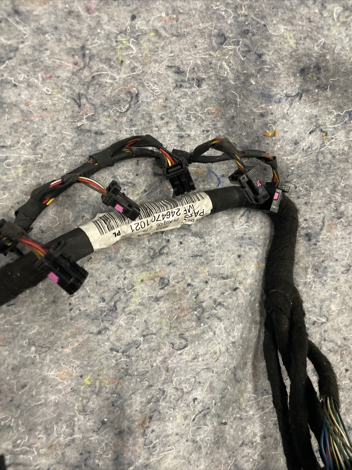 Bentley Continental GT 2013 AC A/C Heater Actuator Wire Harness MF 246470-1021