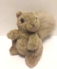 VTG Gund Forest Animals Skeeter The Squirrel 7.5" Plush Stuffed Animal