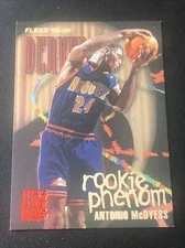 1995-96 Fleer Rookie Phenom Hot Packs Antonio McDyess Rookie #2