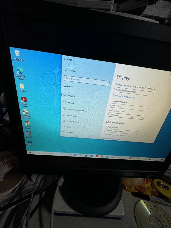 Samsung SyncMaster 931B 19" Monitor Display LCD TFT DVI VGA With Stand - Image 3 of 4