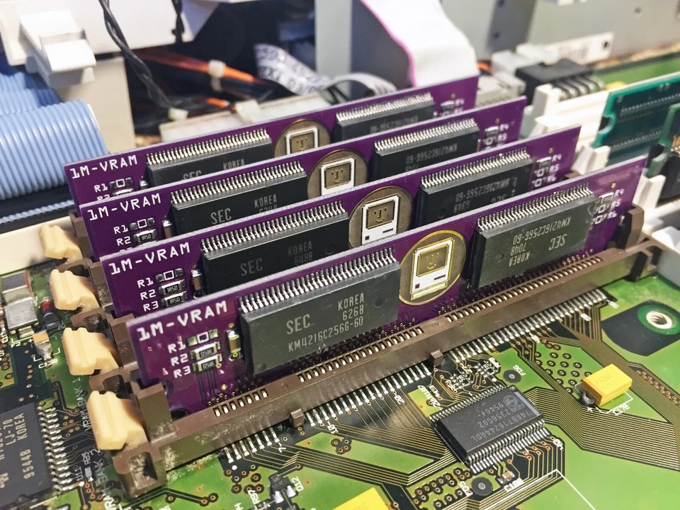1 pieza PurpleRAM nuevo 112 pines DIMM 1M 60/50ns memoria VRAM Apple PowerMacintosh Foto 4 de 4