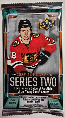 2023-24 UPPER DECK SERIES TWO HOCKEY Trading Cards ONE PACK