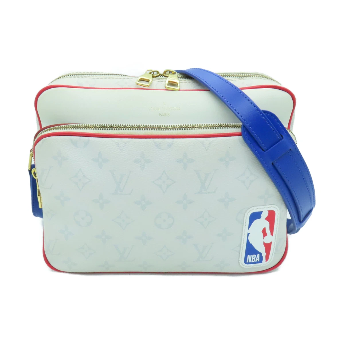 Lv white shoulder best sale bag