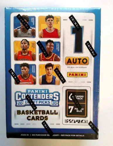 2020/21 Panini Contenders Basketball Draft Picks Blaster Box Factory Sealed
