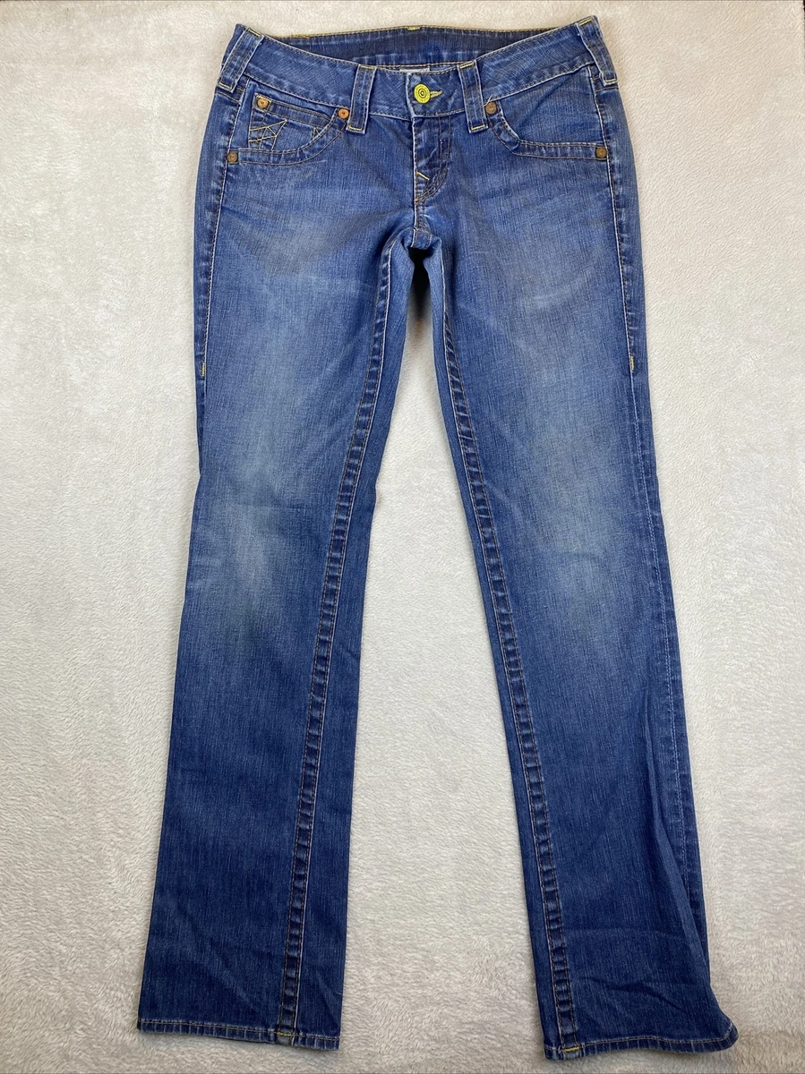 True Religion 29 in Inseam Low (6.5-8.5 in) Rise Jeans for Women